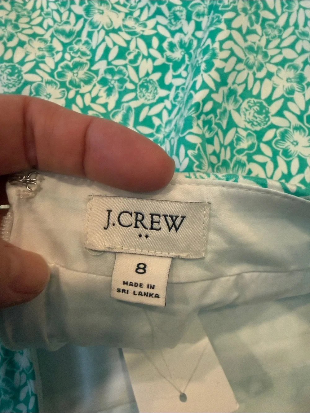 J.Crew women’s floral pencil skirt size 8 .NWT